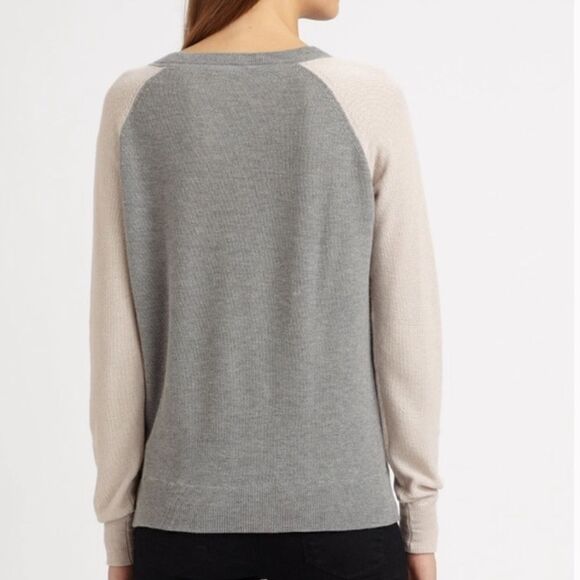 Theory Cinda Cotton Cashmere Pullover Sweater - Picture 2 of 10
